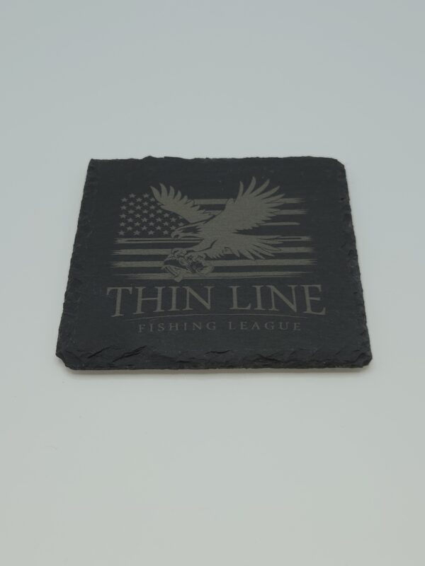 Square Coaster | Thin Line Fishing League